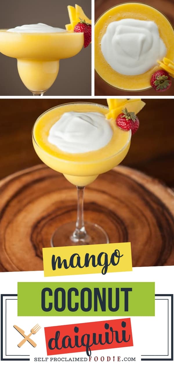 Mango Coconut Daiquiri Self Proclaimed Foodie