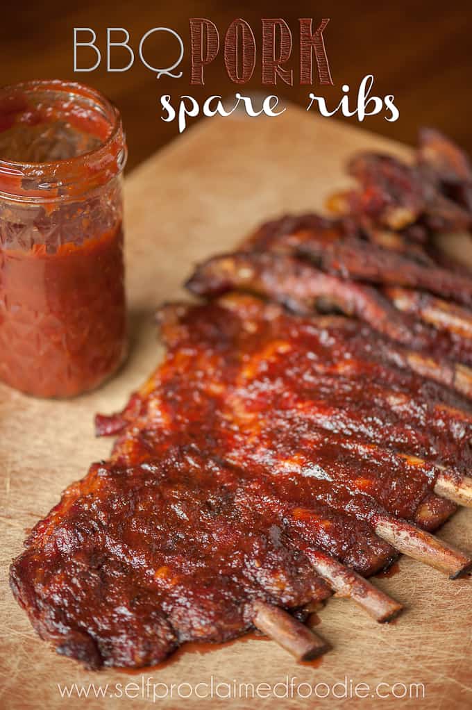 The BEST BBQ Pork Ribs Recipe - Self Proclaimed Foodie