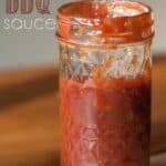 When you make this easy Whiskey BBQ Sauce, the end product is a tangy dance of flavors that give your summer barbecued meats a mouthwatering finish.