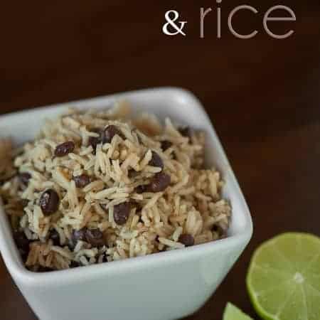 These Black Beans and Rice are super easy to make, taste fantastic, and are a great side dish to any Mexican main dish.