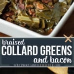 collard greens and bacon.