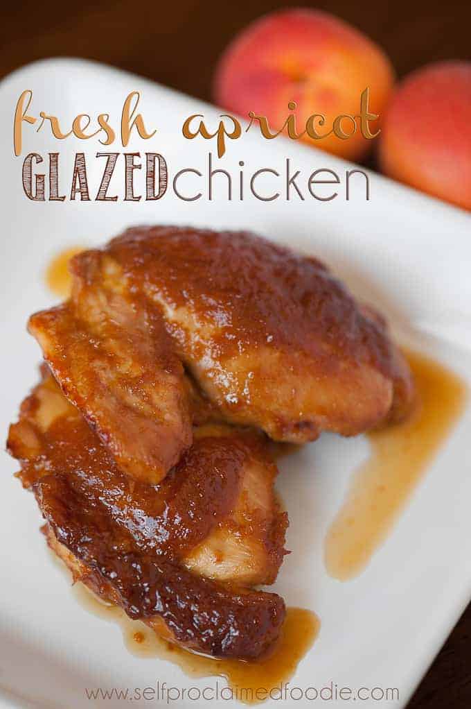 Apricot Glazed Chicken Self Proclaimed Foodie