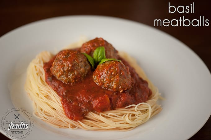 Baked Italian Meatball Recipe for Spaghetti Self Proclaimed Foodie