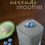 Blueberry Avocado Smoothie | Self Proclaimed Foodie