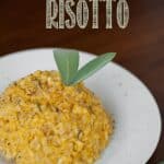 Buttercup Squash Risotto is an easy to make creamy and delicious comfort food side dish that is perfect for Fall.