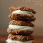 Carrot Cookies with Orange Cream Cheese Filling | Self Proclaimed Foodie
