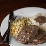 This Easy Salisbury Steak is one of those meals that is easy to make, tastes amazing, and just makes you feel good because its pure comfort food.