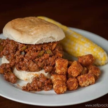 Easy Sloppy Joes | Self Proclaimed Foodie