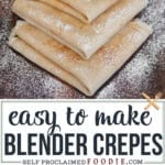 sweet blender crepes.