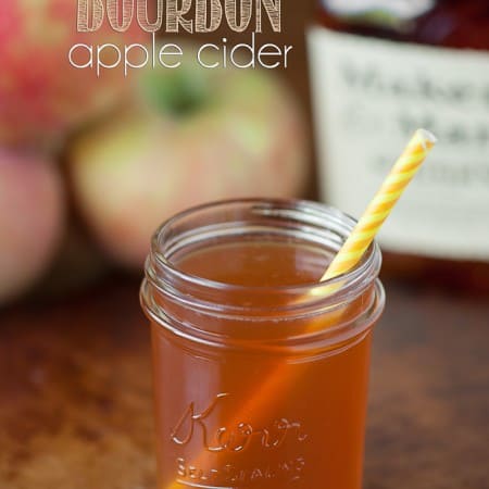 This Maple Bourbon Apple Cider is a fantastic fall and holiday cocktail. Keep it warm in your slow cooker or bring it along to the game in a thermos.