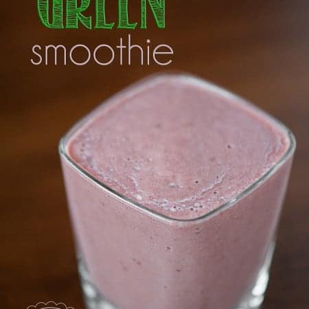 If you want your family to enjoy the wonderful benefits of green smoothies but they won’t touch anything green, try this Not-so-green Green Smoothie.