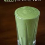 This Peaches and Cream Green Smoothie is a favorite in our family because its not only a healthy meal, but it tastes oh-so-good.