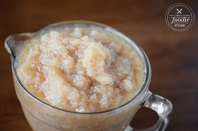 how to make applesauce