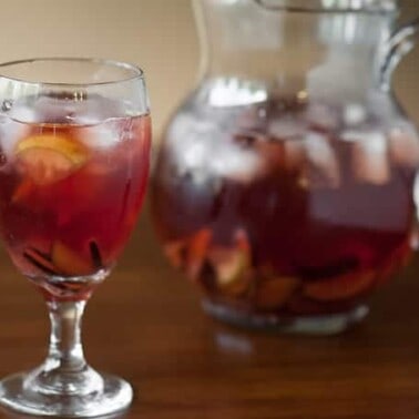 You can’t go wrong with the Fall flavors of plum, pear, apple, cranberry, spices and wine in this delicious and easy to make Autumn Punch.