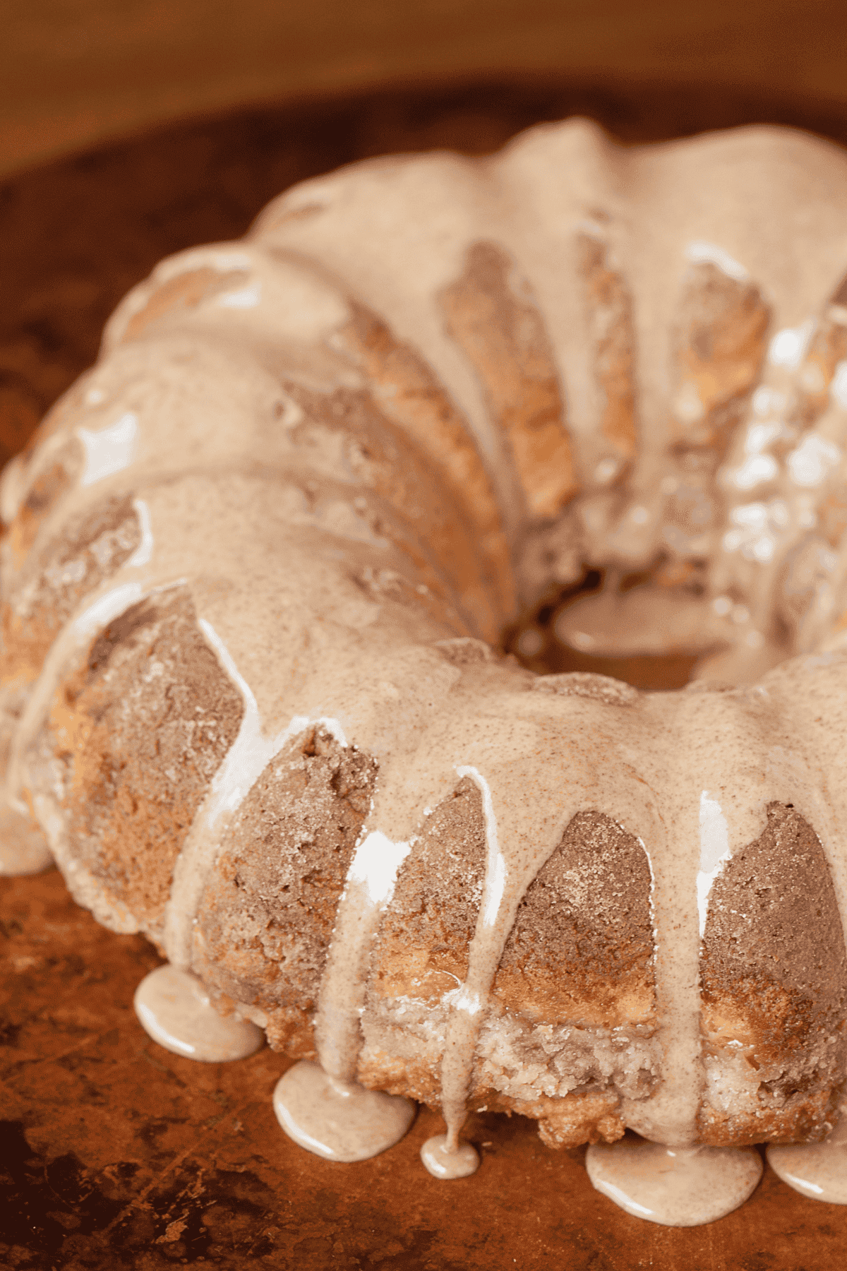 glazed winter squash cake.