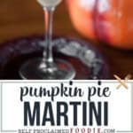pumpkin pie martini recipe.