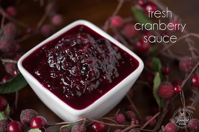 Homemade Cranberry Sauce - Self Proclaimed Foodie