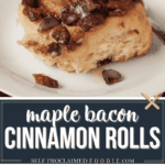 maple bacon cinnamon roll recipe.