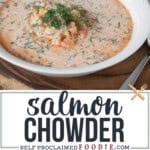 homemade salmon chowder recipe.