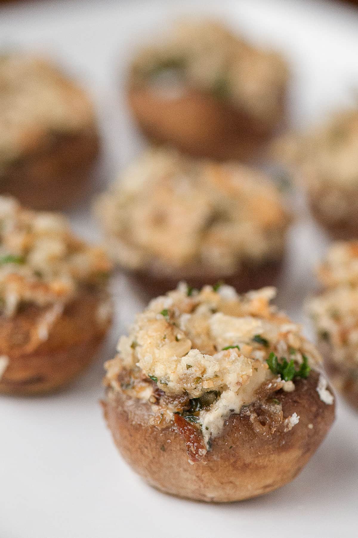 boursin stuffed mushrooms.