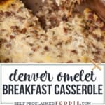 denver omelet breakfast casserole.
