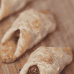 puff pastry pigs in a blanket.