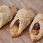 puff pastry pigs in a blanket.