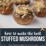 boursin stuffed mushrooms.