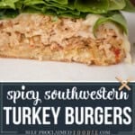 spicy turkey burger recipe.