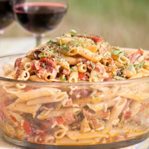 homemade antipasto pasta salad recipe.