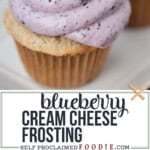 blueberry cream cheese frosting.