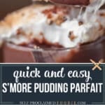 smores pudding parfait.