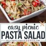 bow tie pasta salad recipe.
