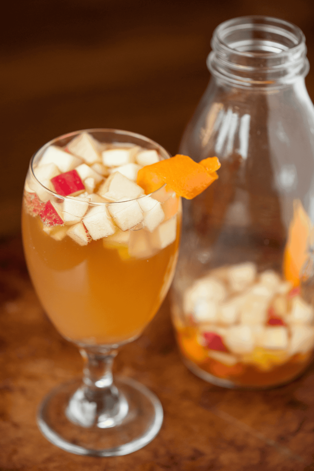 apple cider sangria.