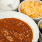 spicy slow cooker steak chili recipe.