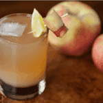 apple ginger stonewall cocktail.