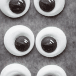 homemade candy eyes.