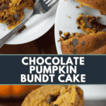 homemade chocolate chip pumpkin bundt cake recipe.