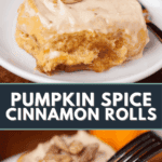pumpkin cinnamon roll recipe.