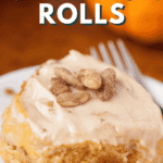 pumpkin cinnamon roll recipe.