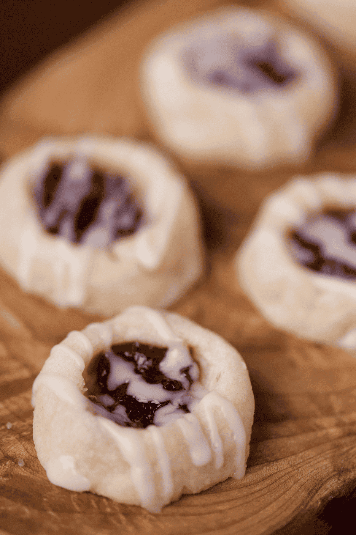 cherry almond thumbprints.