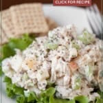 leftover turkey salad.