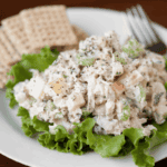 leftover turkey salad.