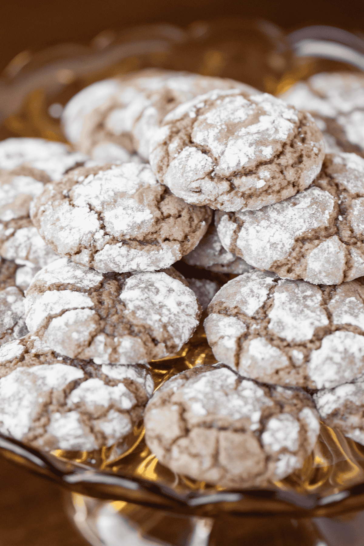 chewy brown sugar cookies.