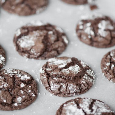 chocolate cake mix cookies.