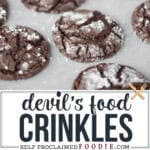 chocolate cake mix cookies.