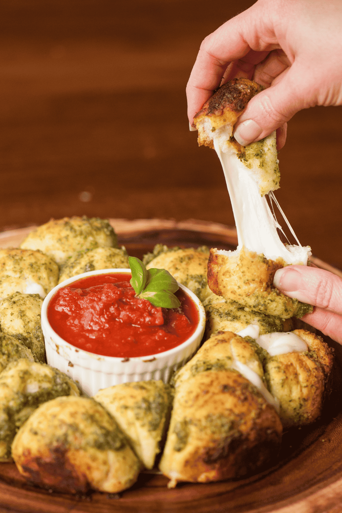 pesto cheese bomb recipe.
