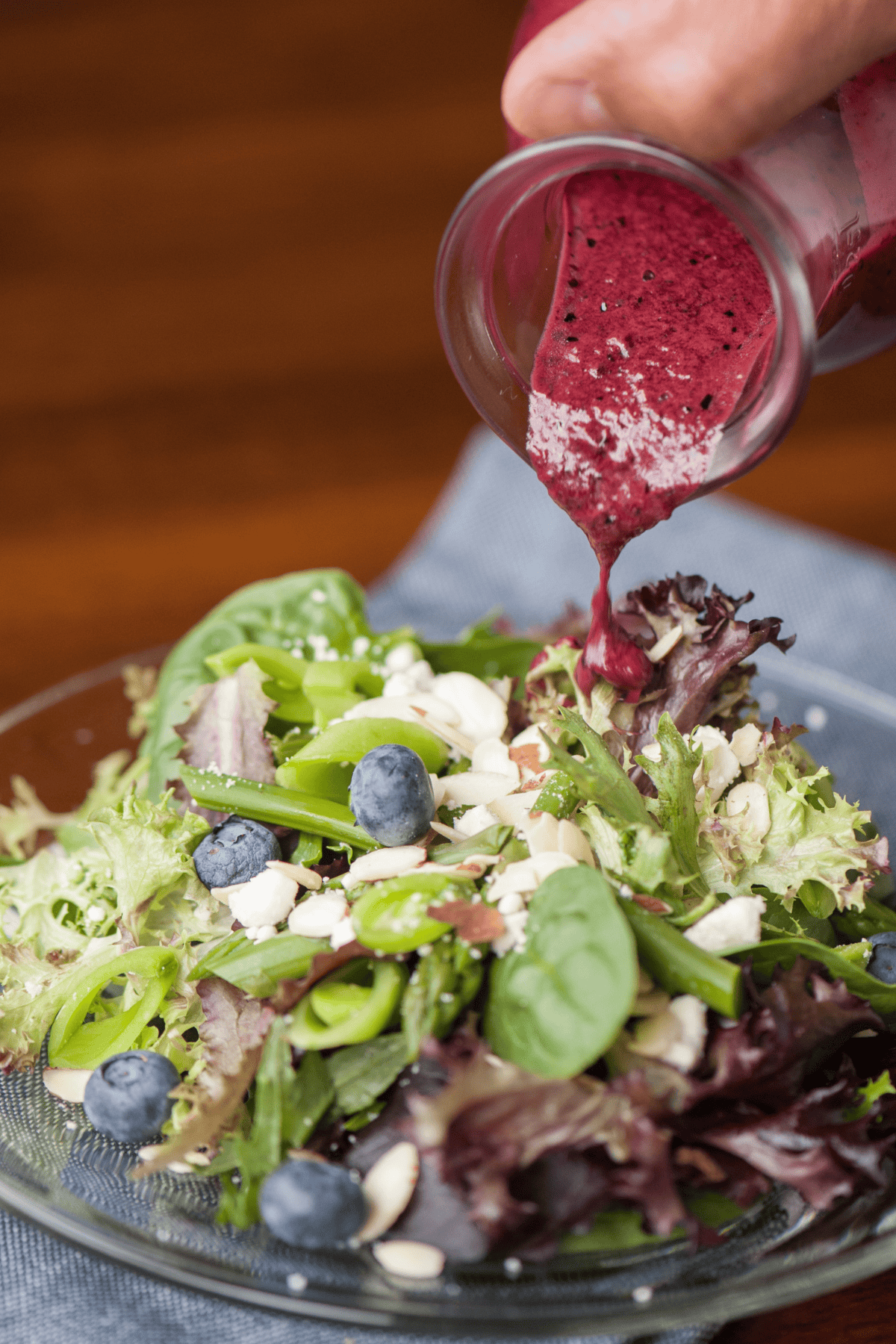 blueberry vinaigrette recipe.