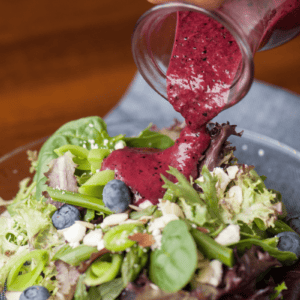 blueberry vinaigrette recipe.