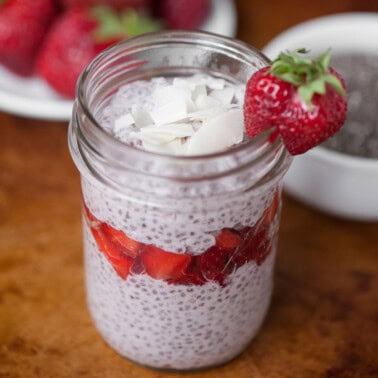 strawberry chia pudding recipe.